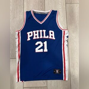 Embiid youth medium jersey
